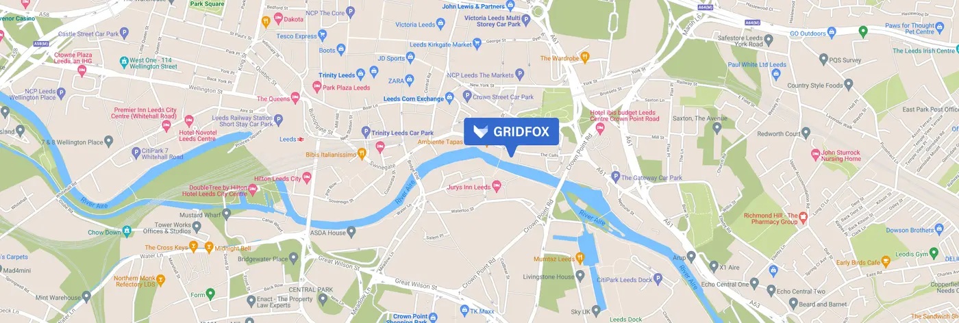 We're based in Leeds!