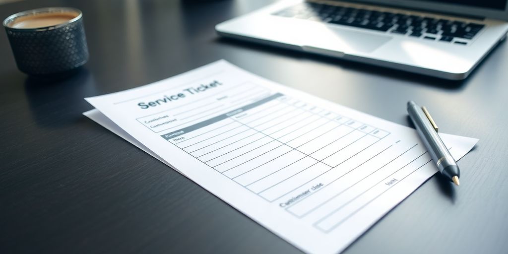 Crafting the Perfect Service Ticket Template A Quick Guide