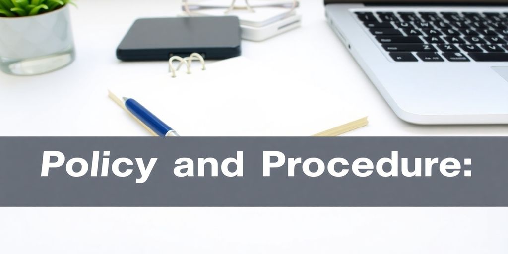 Creating an Effective Policy and Procedure Template for Your Organisation
