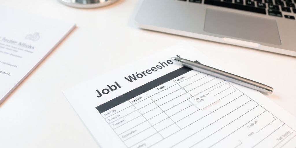 Maximise Efficiency with Our Comprehensive Job Worksheet Template