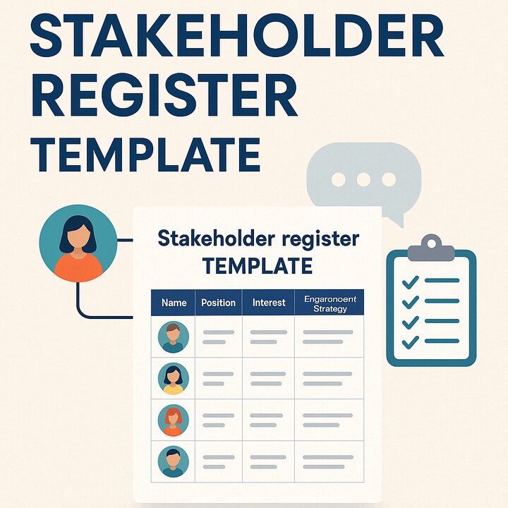 Your Go-To Guide for a Project Stakeholder Register Template