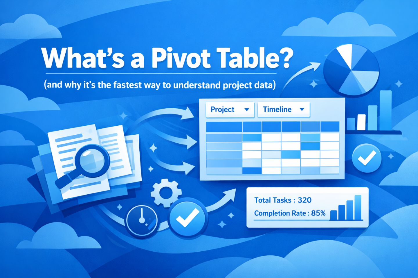 What’s a Pivot Table (and why it’s the fastest way to understand project data)